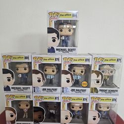 The Office Funko Pop Lot 1/2