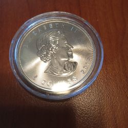 1 Oz Canadian Silver $5 Coins