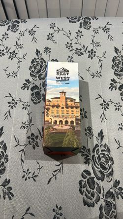 The Broadmoor Best in the West 2026 souvenir water bottle + stickers