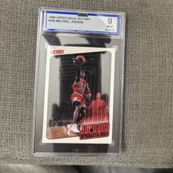 1999 Michael Jordan Upper Deck Graded
