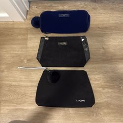 3 Lancome Makeup/skincare Bags 