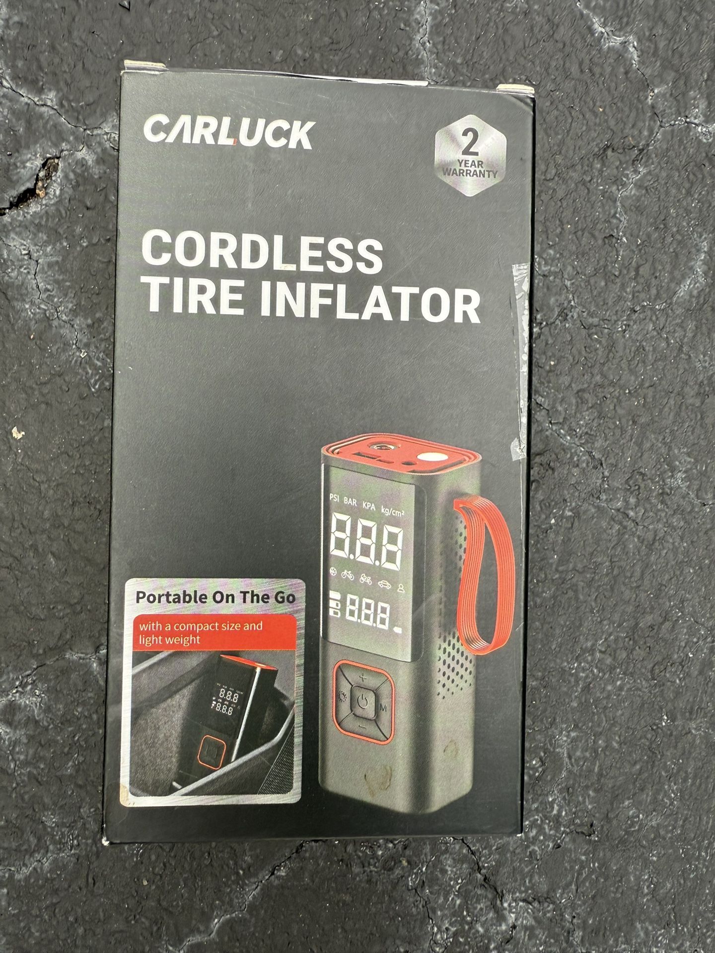 Tire Inflator Portable Air Compressor BRAND NEW