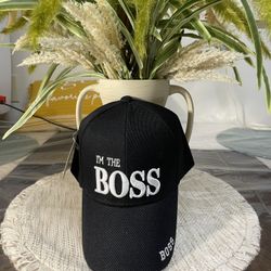 “Boss” Cap (Velcro Closure in Back)