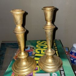 Old Candle Holders