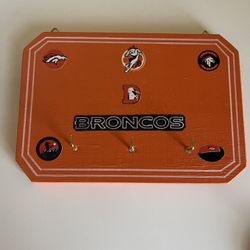 Denver Broncos Wall Key Hanger