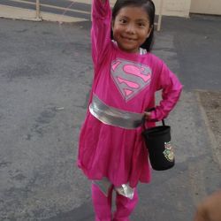 Pink Toddler Super Girl 