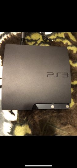 PS3 With Two Controllers And 3 Games $200