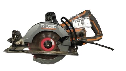 Ridgid R32104 Orange Corded Circular Saw