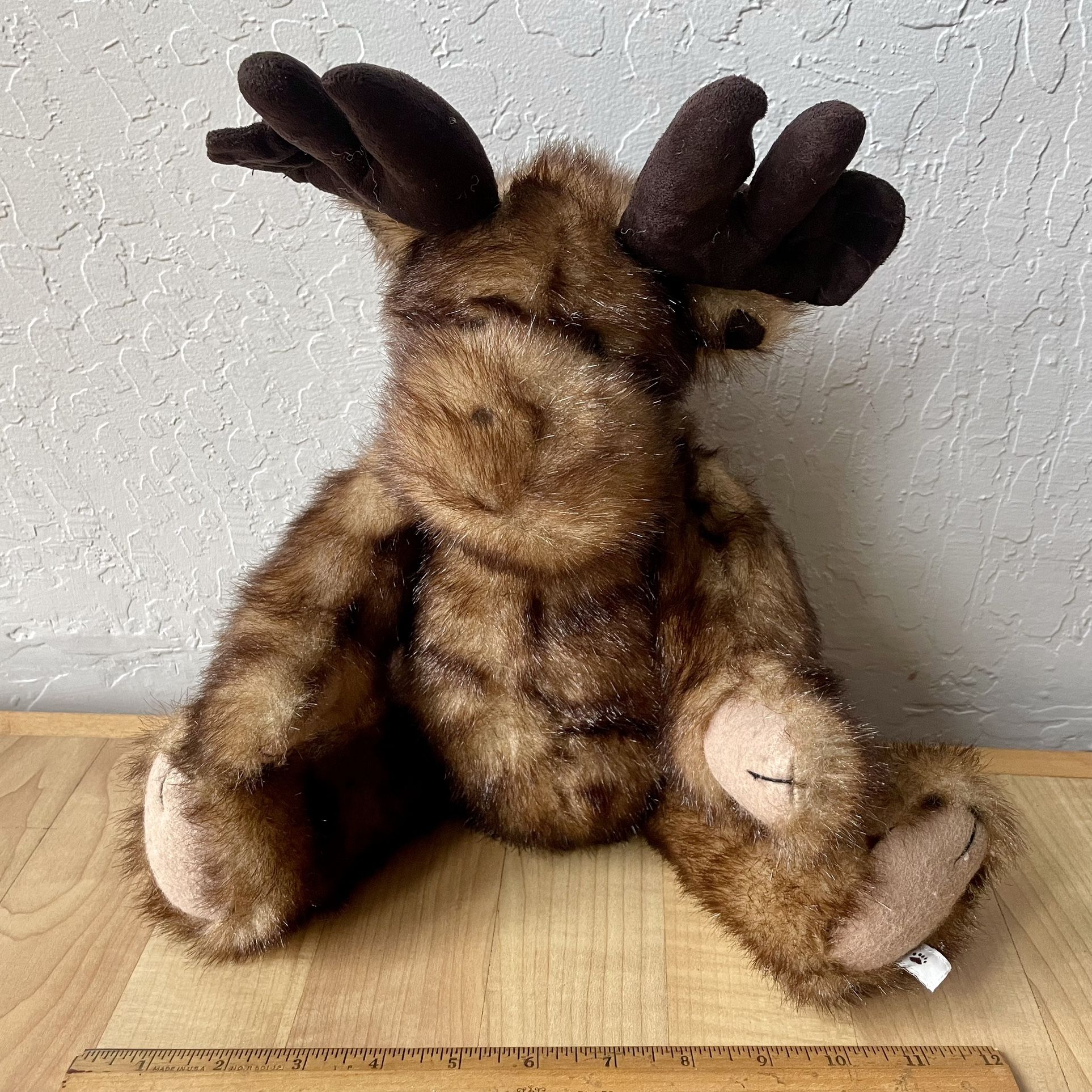 2007 Boyd’s Bears Poseable Plush Moose Stuffed Animal