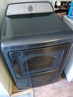 GE HE large capacity gas dryer