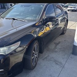2015 Acura TLX V6 AWD Motor And Transmission Part Out