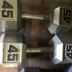Dumbells Pair 45s 