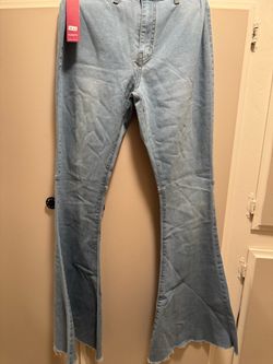 Tengfu Light Wash Flare Jeans Size 4/6