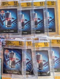 2026 One Piece Red Bull Double Dome Store Championship Prize DON!! Card "Your Turn +1000" BGS 10/9.5