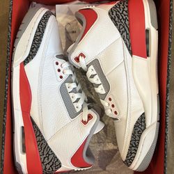 Jordan 3 Retro “Fire Red” 