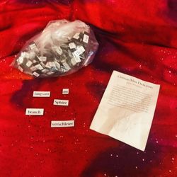 PENDING/Magnetic Poetry German Version