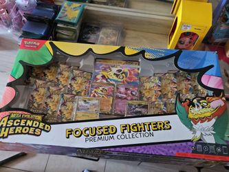 Pokémon ascended heroes Focused Fighters Premium Collection Box