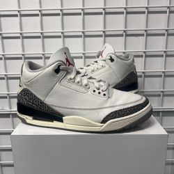 Air Jordan 3 White Cement Reimagined Size 12