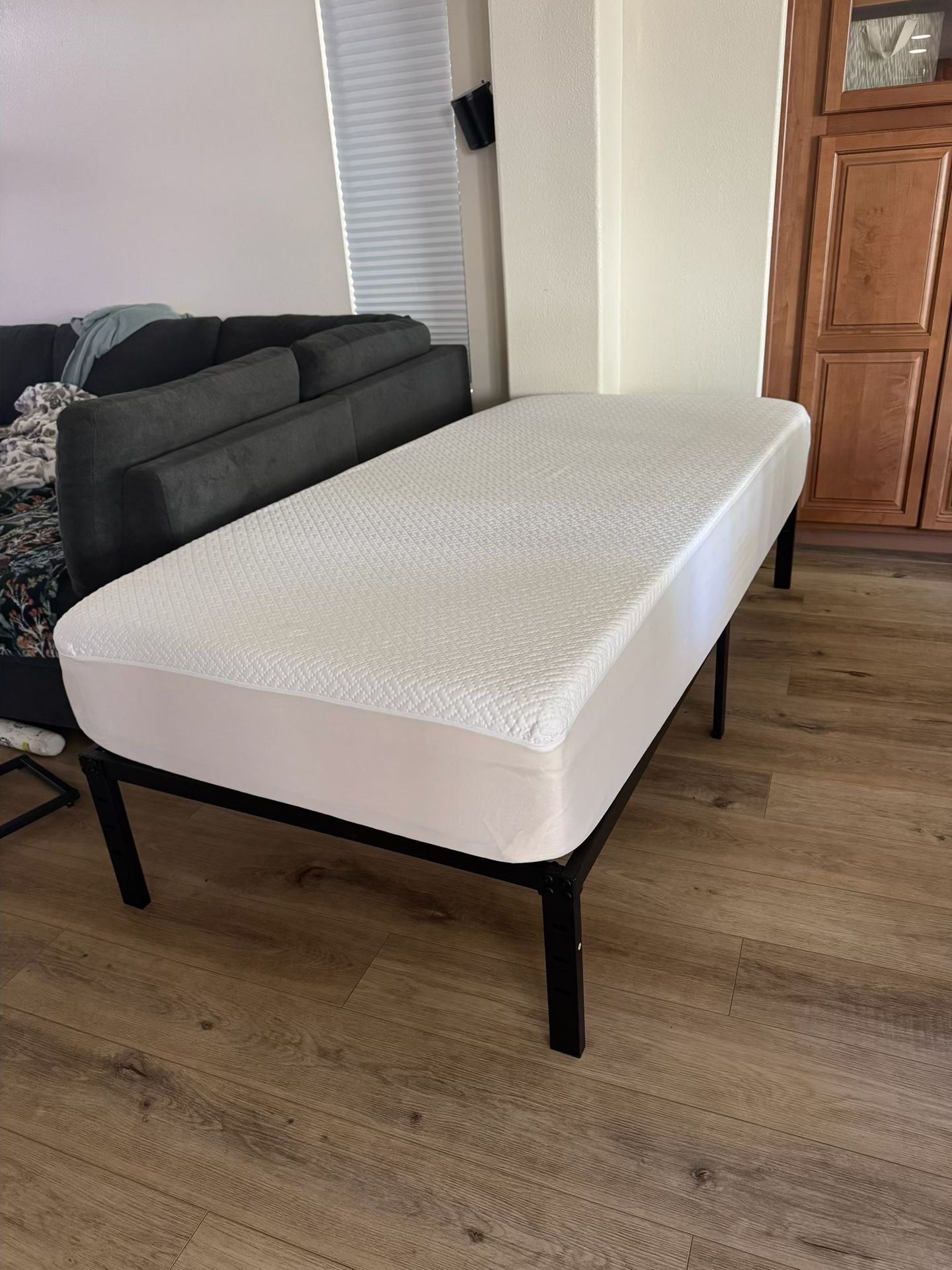 Twin XL Bed And Bed Frame