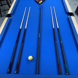 8’ Olhausen Pool Table 
