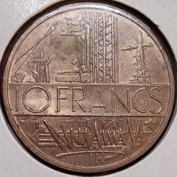 France 10 Francs Commemorative Coin 1979