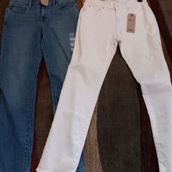 Levi's.  505's. Straight Leg. Sz 8. New. Ladies