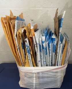 OBO Over 80 Used Bubble Mailers