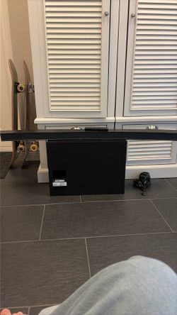 Samsung soundbar with subwoofer