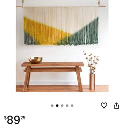 Wall Hanging Macrame , Wall Decor 57" Wx 35" L