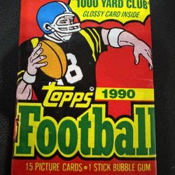 1990 Topps Football Card Packs (29 Packs) Unopened 