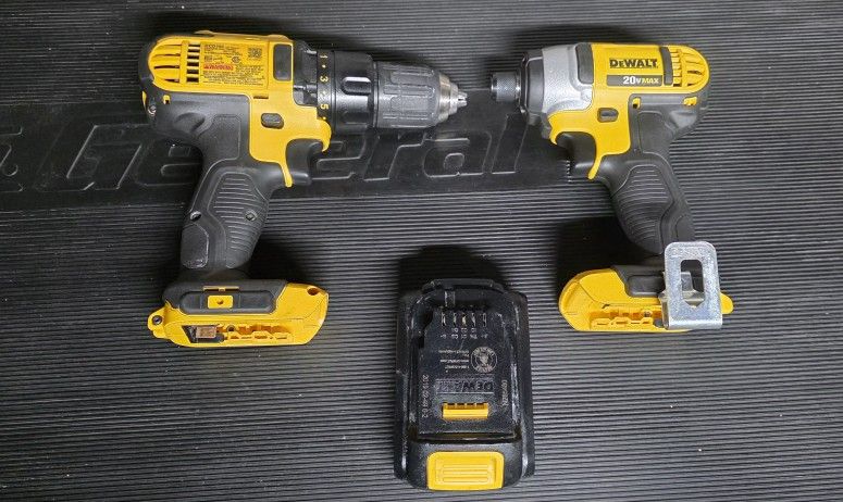 Dewalt Drill and Impact Driver