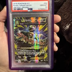 Aincent Orgins Mega Tyranitar PSA 10