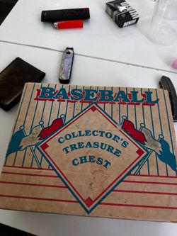 (READ DESCRIPTION) Baseball Collectors Treasure Chest