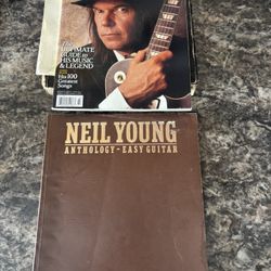 Neil Young Guitar Song Book & Collectable Magazine