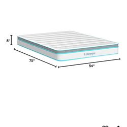 8in Memory Foam Full Size Mattress