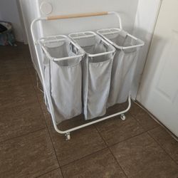 Rolling Laundry Cart