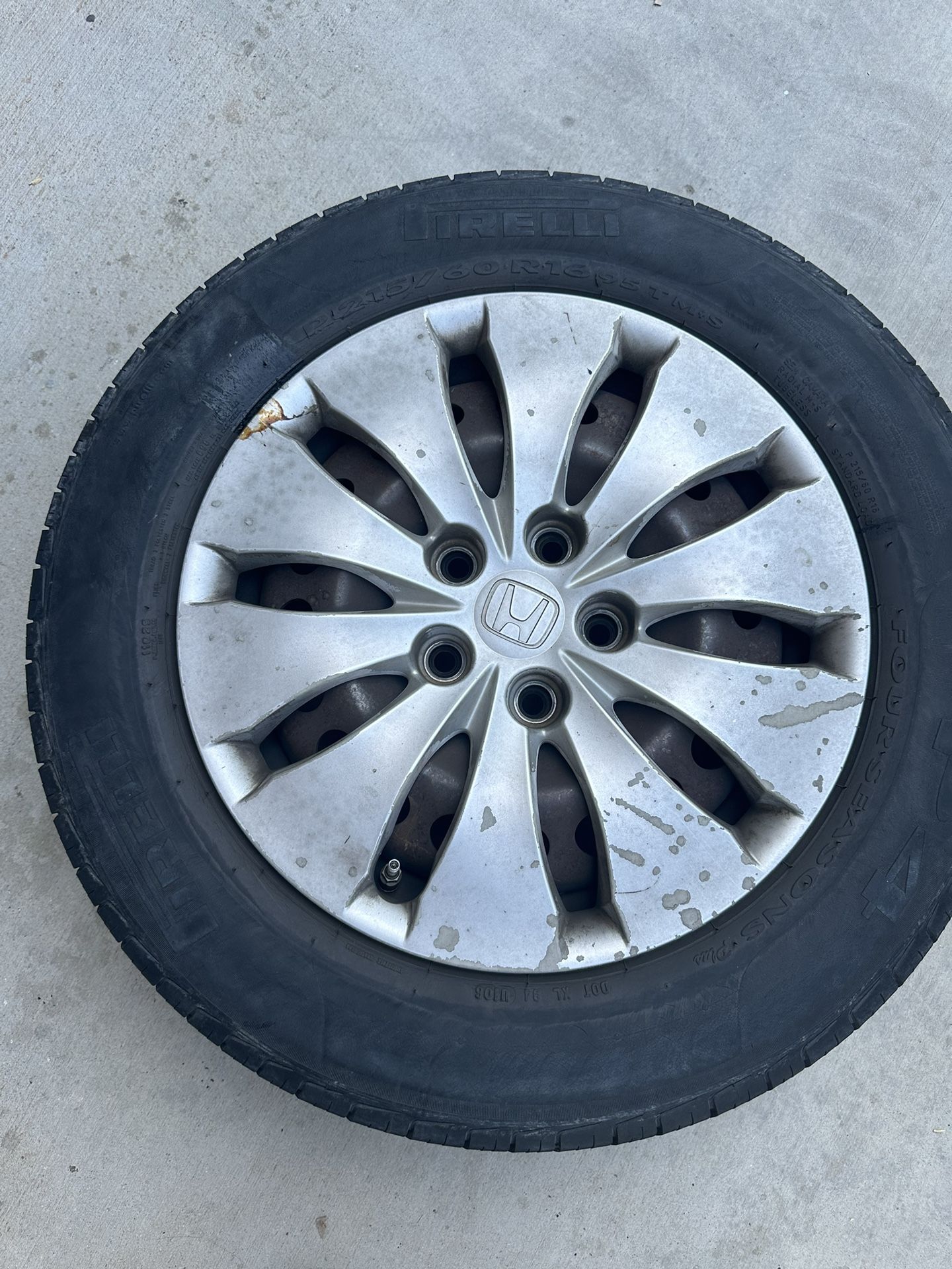 2011 Honda Accord Rims And Tires