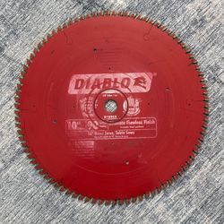 Diablo III Tools Ultimate Polished Finish Saw Blade