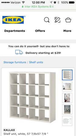 16 cubbie ikea furniture must sale today