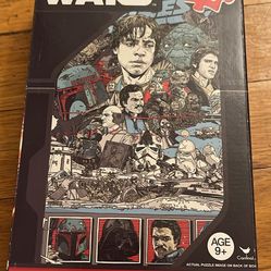 Cardinal Disney Star Wars Empire Strikes Back 300 Pc Puzzle 14"X11" WOW!!