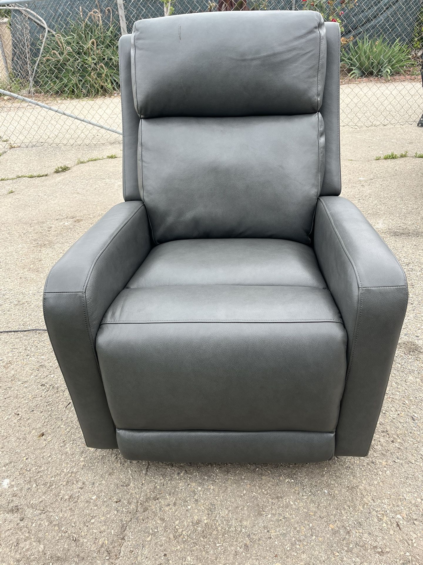 Arnie Leather Power Glider Recliner
