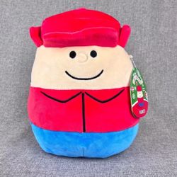 Holiday Squishmallows 8" Peanuts Charlie Brown Christmas Toy Plush