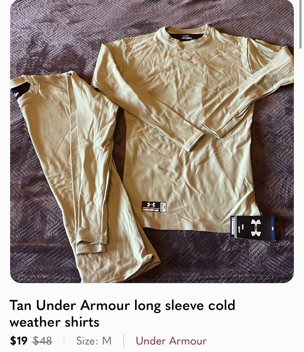 Long Sleeve Under Armour for Sale in Las NV -