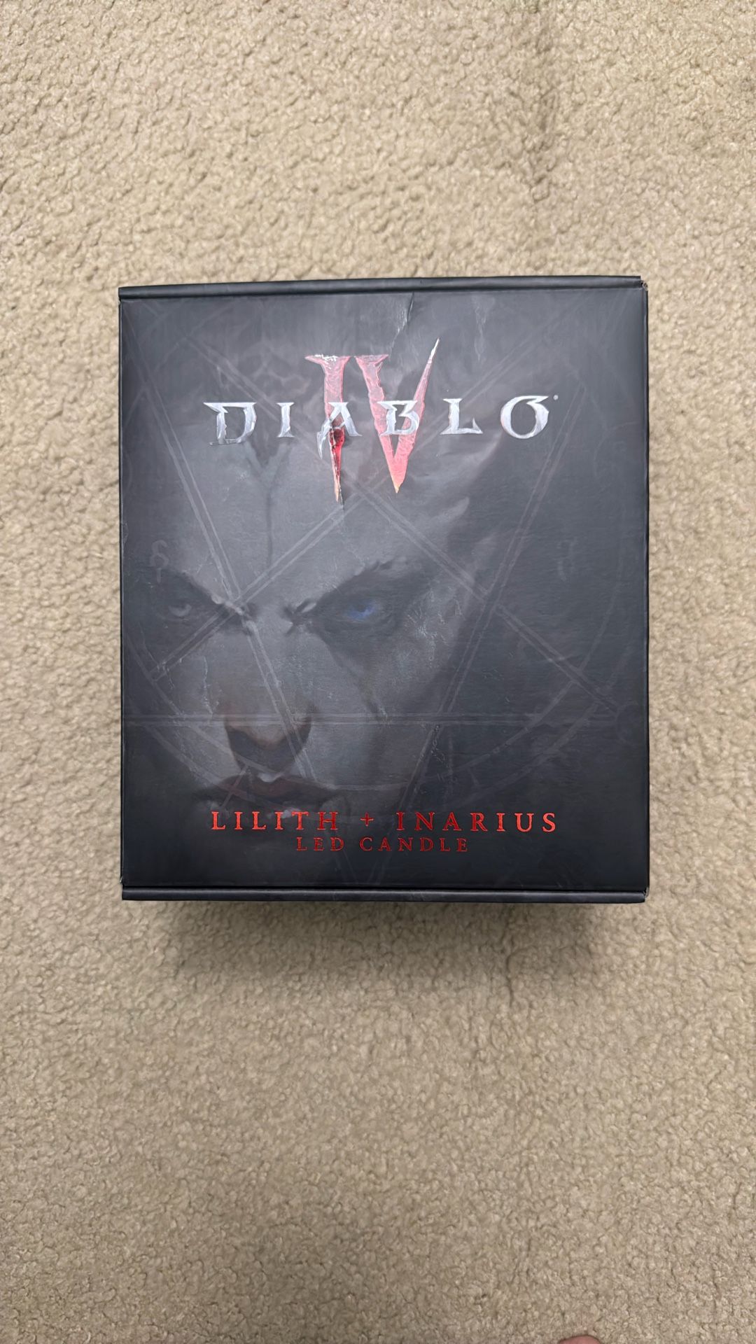 Diablo 4 Lilith candle & pin
