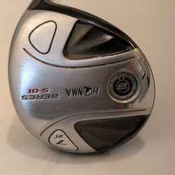 RH USED HONMA BERES S-01 ARMRQ 2 STAR 49 2 R. FLEX GRAPHITE SHAFT W/ HONMA GRIP