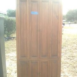 Wooden Wardrobe Made By Master Craft S.J. Bailey &Sons Inc.