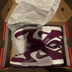 purple dunks 