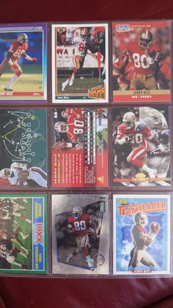 Jerry Rice collection very good to mint condition