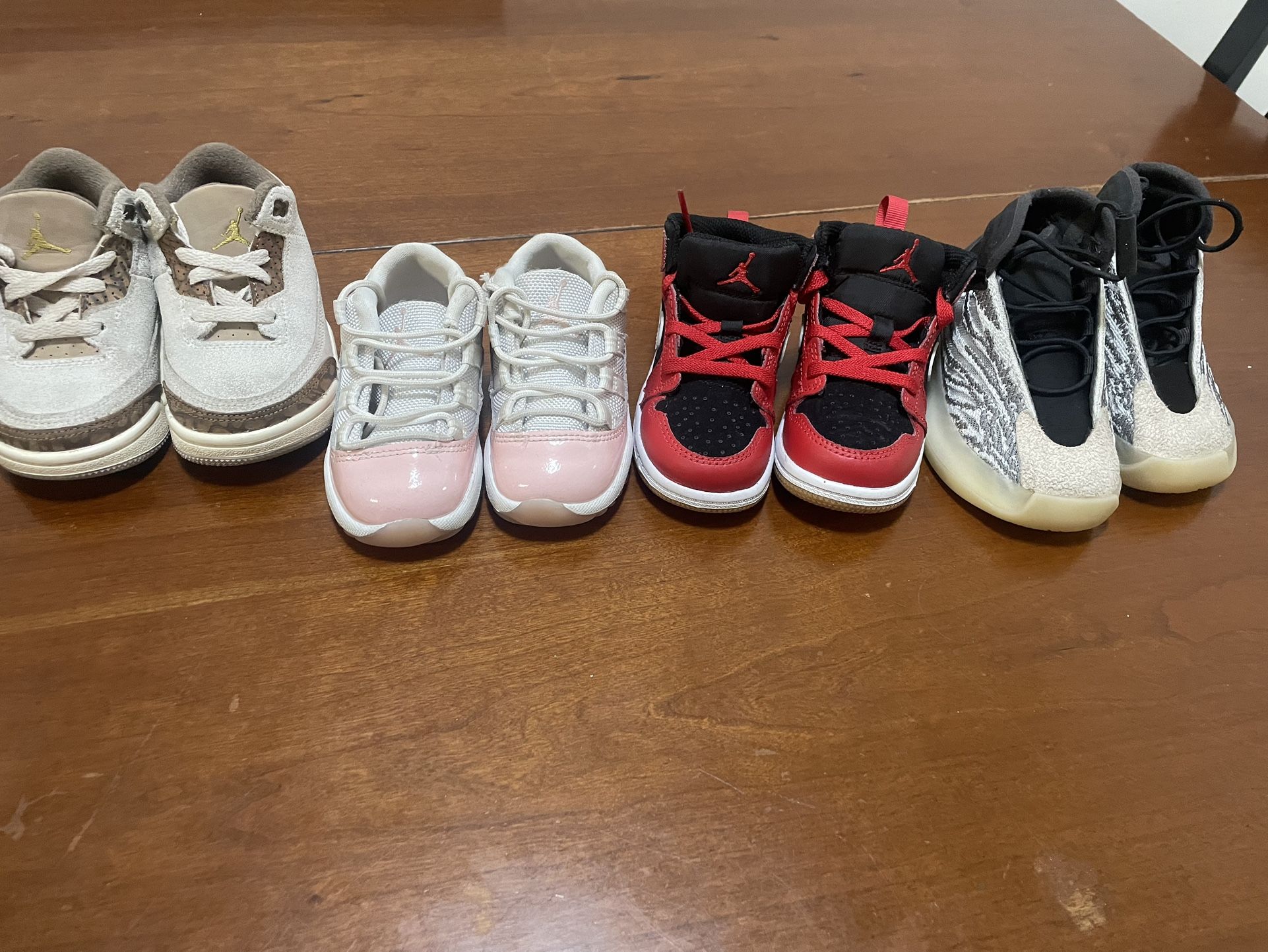 Jordan’s/Adidas 6c $25