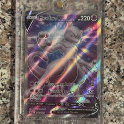 Pokemon TCG POKEMON GO MEWTWO V SWSH229 FULL ART PROMO